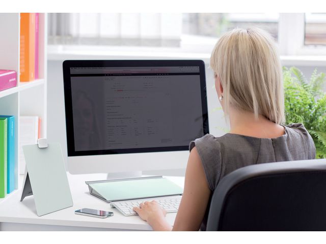 Glastavla NOBO memotavla 22x30cm